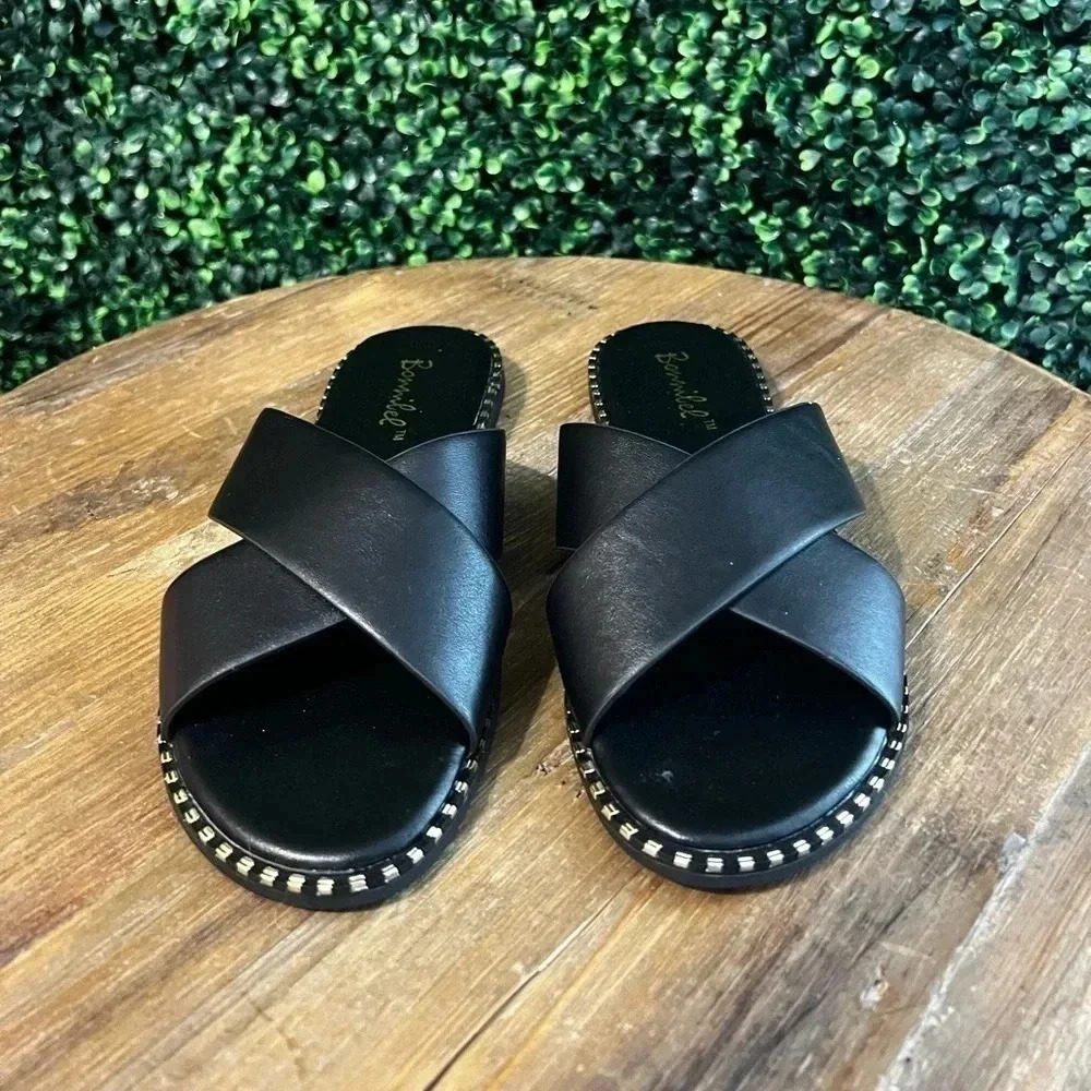 Bonnibel Criss Cross Sandals - Size 6 New - Picture 2 of 5